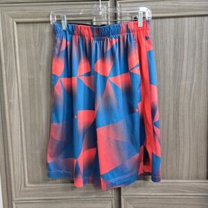 Xersion Mens Shorts Small Geometric Colorblock Pattern